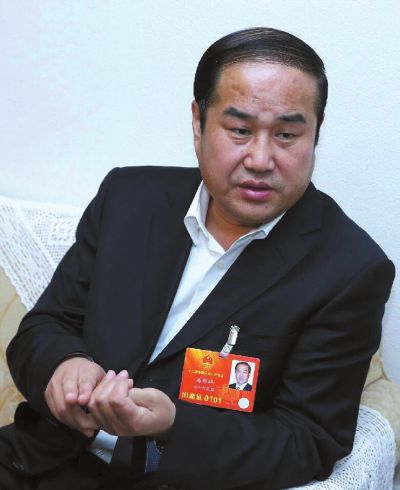 保定市長馬譽峰。資料圖片