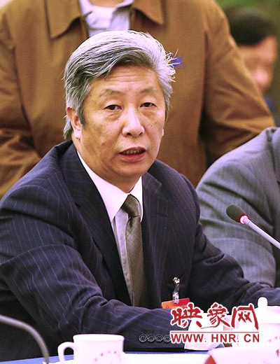 全國人大代表、河南省農(nóng)科院小麥研究所所長許為鋼解