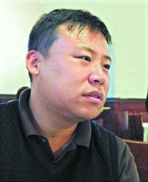 來(lái)自廣東的留學(xué)生馬博打算回國(guó)就業(yè)。（陳安 攝）