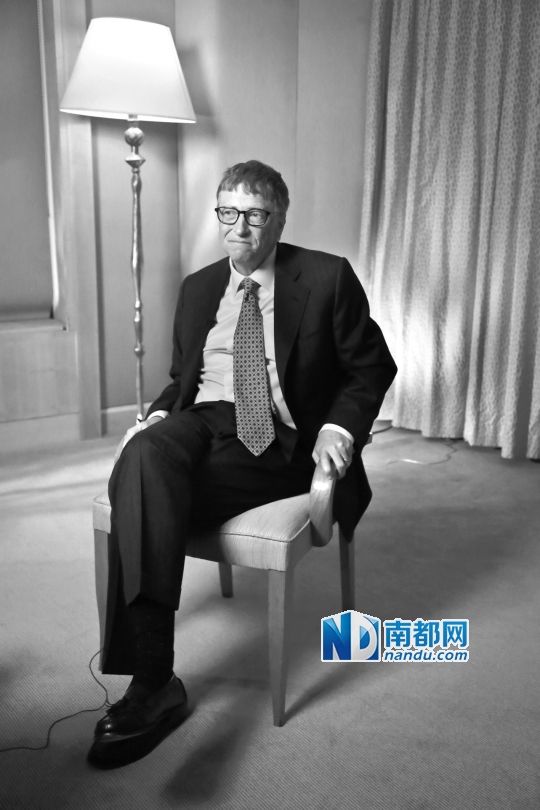 比爾·蓋茨接受美國(guó)《滾石》雜志專訪。