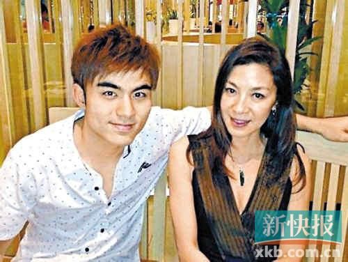 梁洛施的初戀男友Adriano與楊紫瓊也是朋友。