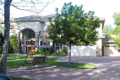 張曙光在美國的豪宅。資料圖片