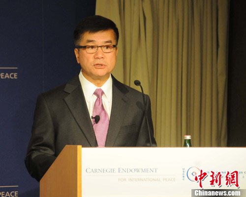 資料圖：美國駐華大使駱家輝。中新社發(fā) 德永健 攝