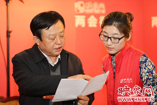 全國(guó)人大代表喬彬接受映象網(wǎng)采訪。