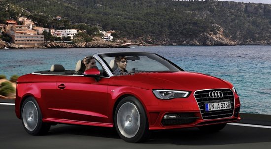 奧迪新一代A3敞篷車效果圖 奧迪新一代A3敞篷車效果圖