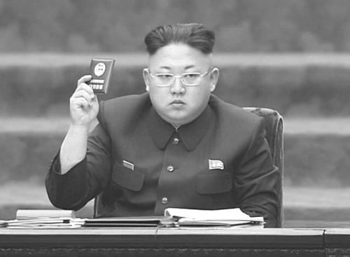 金正恩9日出席朝鮮最高人民會議。