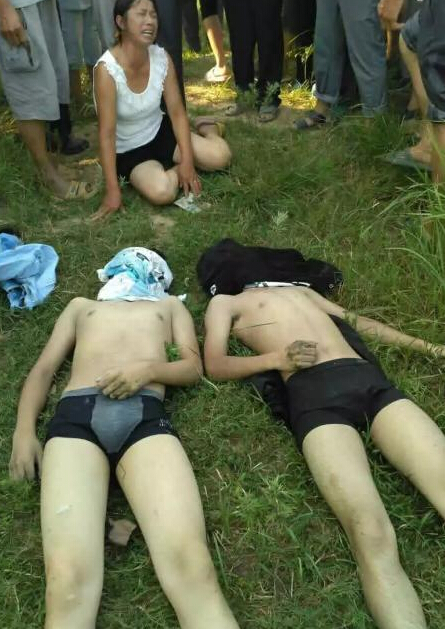 信陽3名男孩結伴去水塘洗澡 2人溺水身亡
