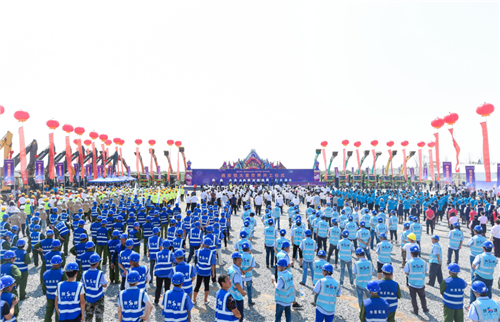 開工儀式全景