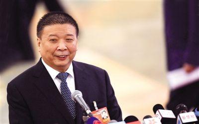 國土資源部部長姜大明。新華社記者