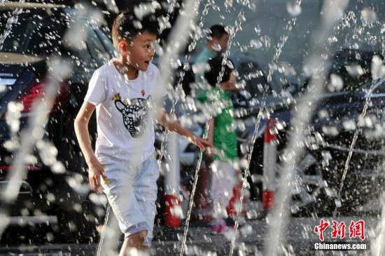 山西太原最高溫度達到36℃。