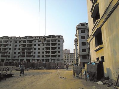　適園雅居小區(qū)，已建起13棟住宅樓。