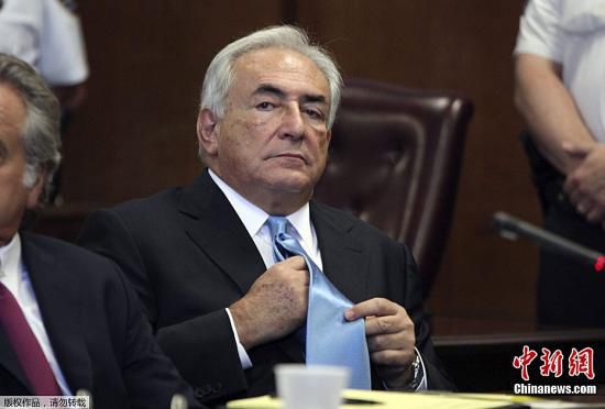 資料圖：前國際貨幣基金組織總裁斯特勞斯-卡恩。