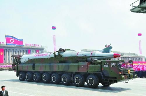 韓國認(rèn)為朝鮮中程導(dǎo)彈將部署到朝中邊境。