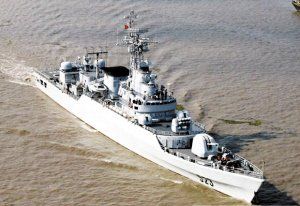 中國海軍053H3江衛(wèi)II型護衛(wèi)艦。