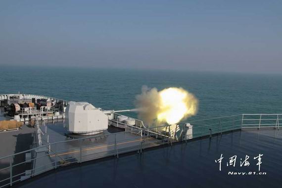 南海艦隊聯(lián)合編隊在西太開火