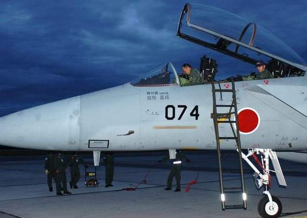 日本的F-15戰(zhàn)斗機。
