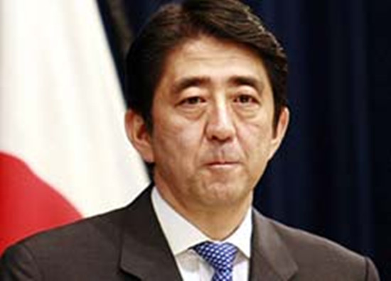 原文配圖：日本首相安倍晉三。